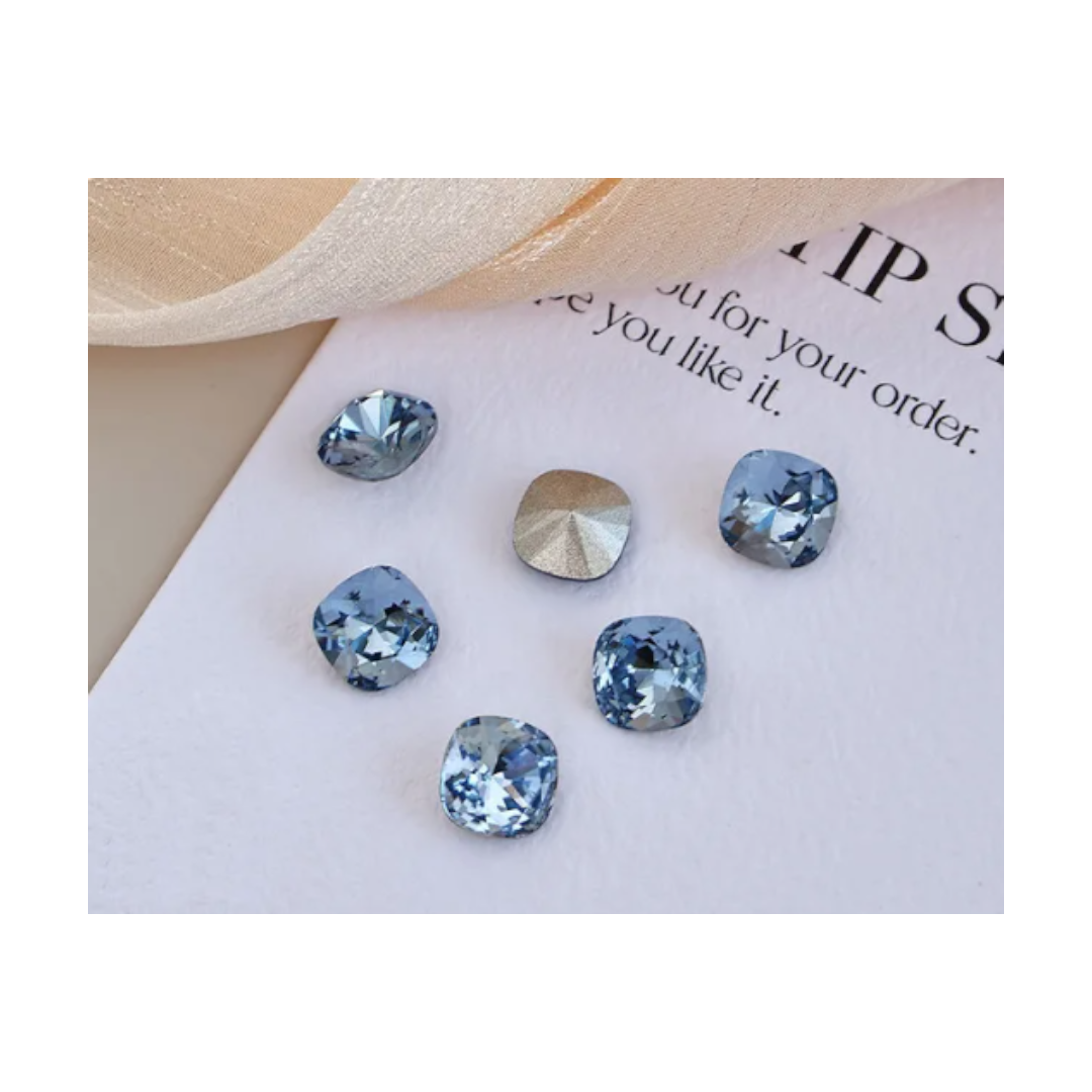 CNBS Rhinestones - Large Pointed Squares