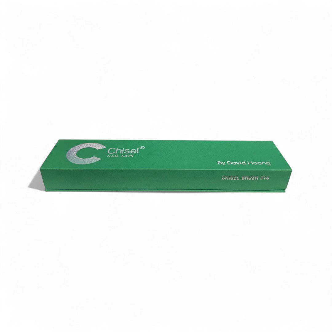 Chisel Acrylic Brush - Kolinsky Brush #14