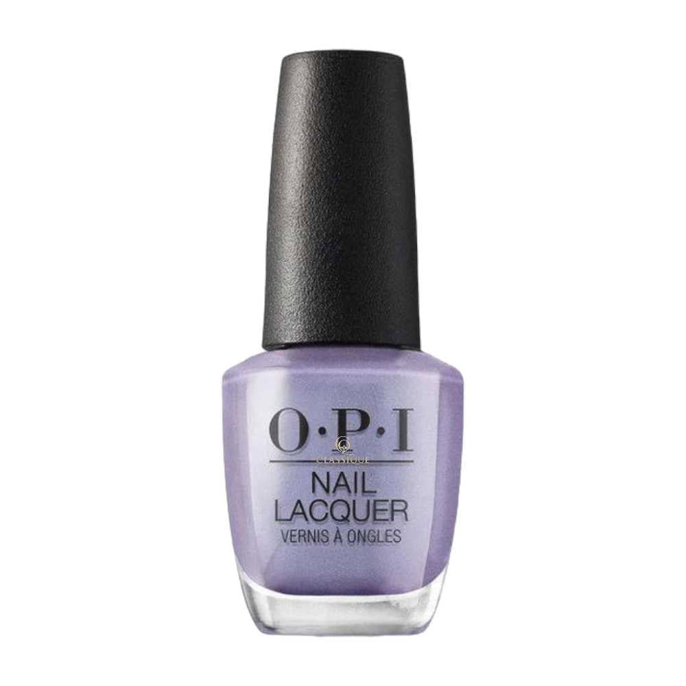 OPI Lacquer - Just A Hint Of Pearl-Ple #NLE97
