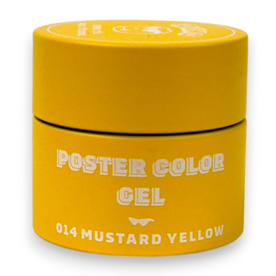 Dino It's Nail O'clock Poster Painting Gel - Mustard Yellow #014