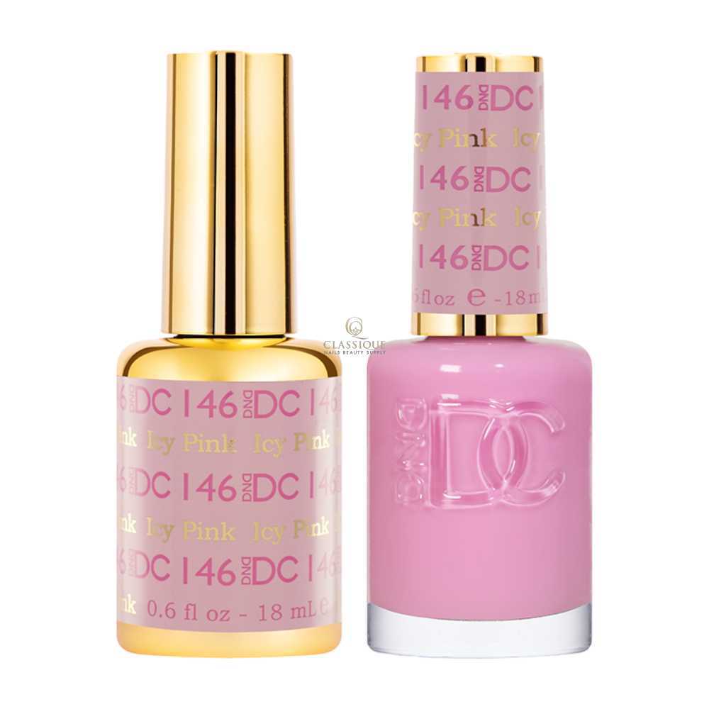 DND DC Gel & Lacquer Duo - Icy Pink #146