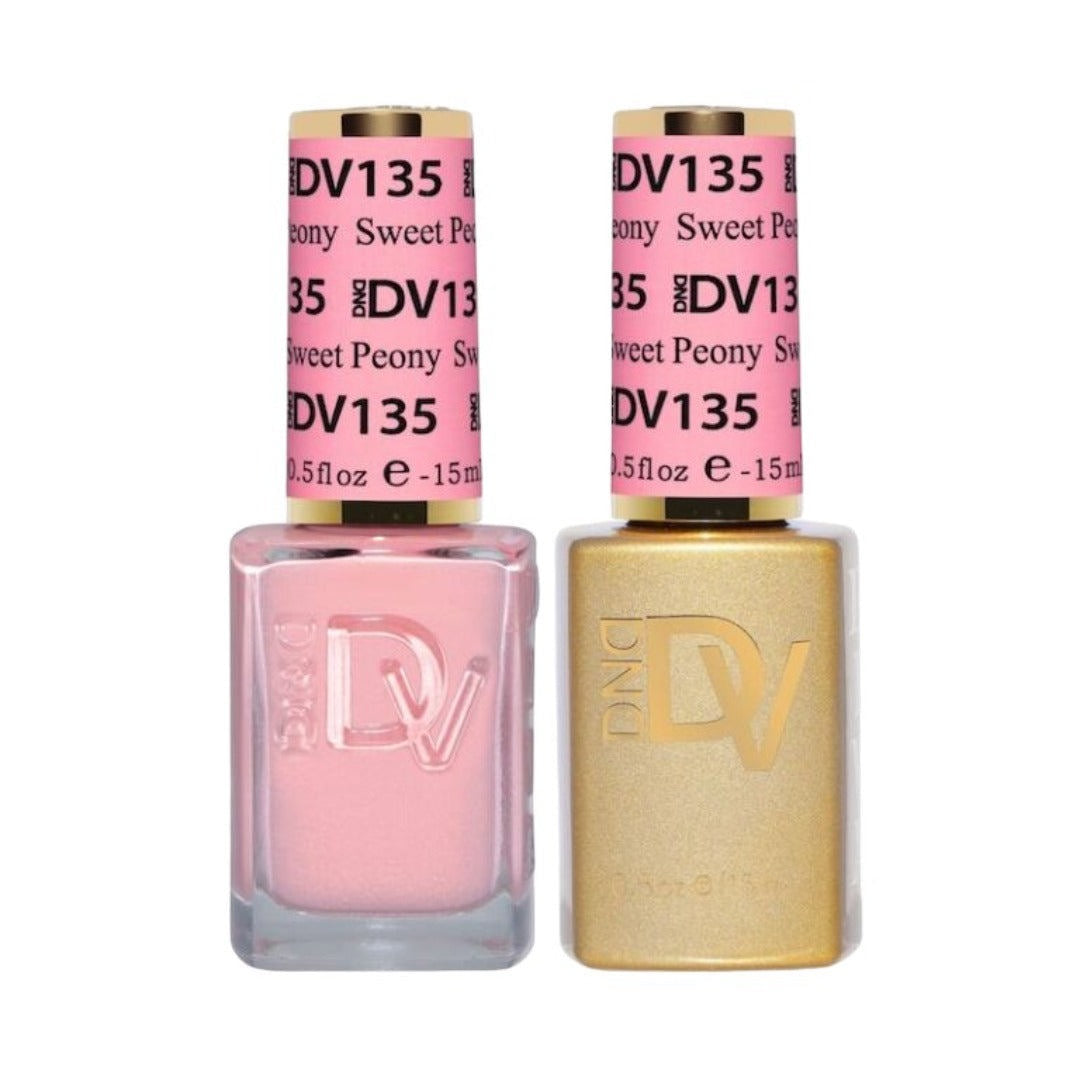 DND Diva Gel & Lacquer Duo - Sweet Peony #135