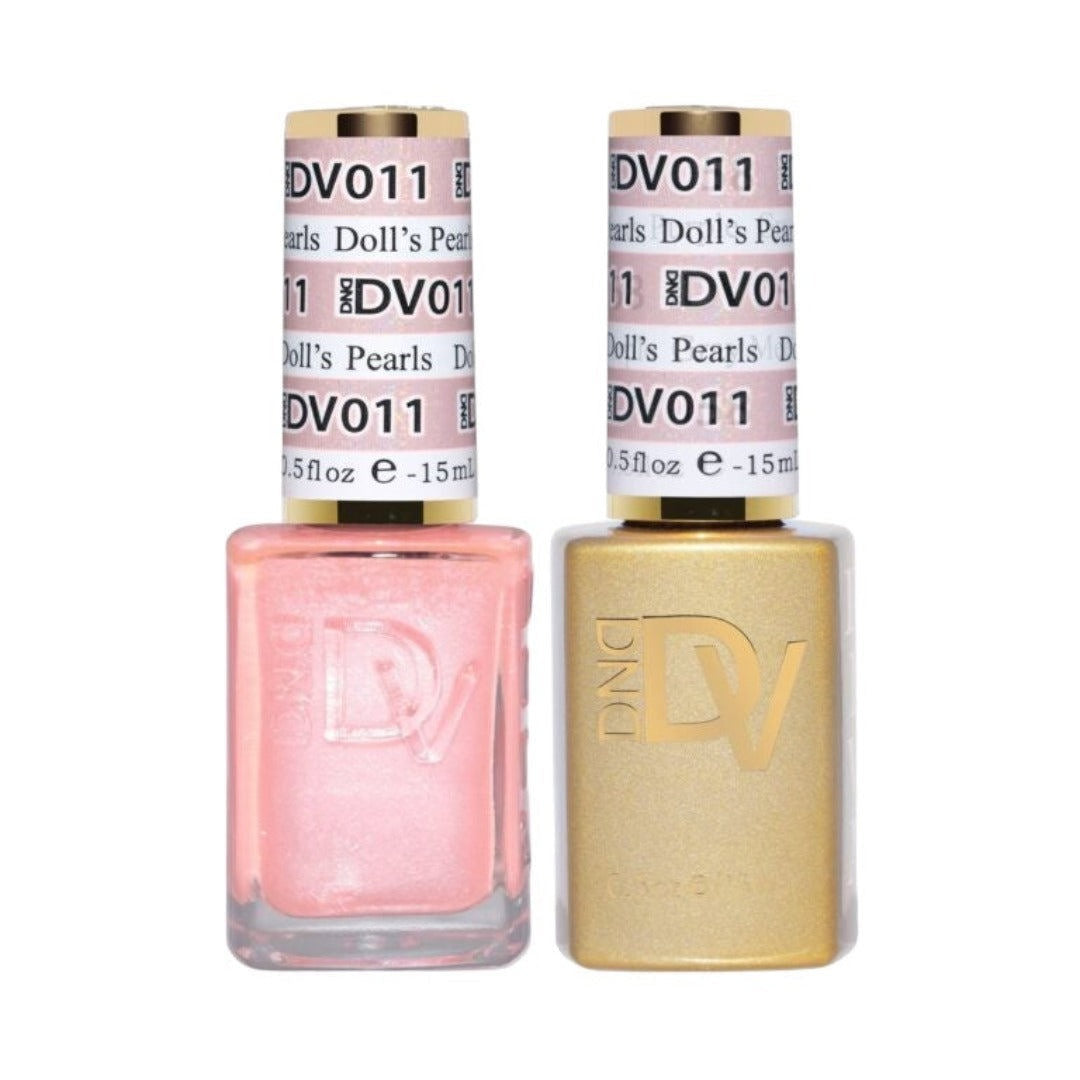 DND Diva Gel & Lacquer Duo - Doll's Pearls #011