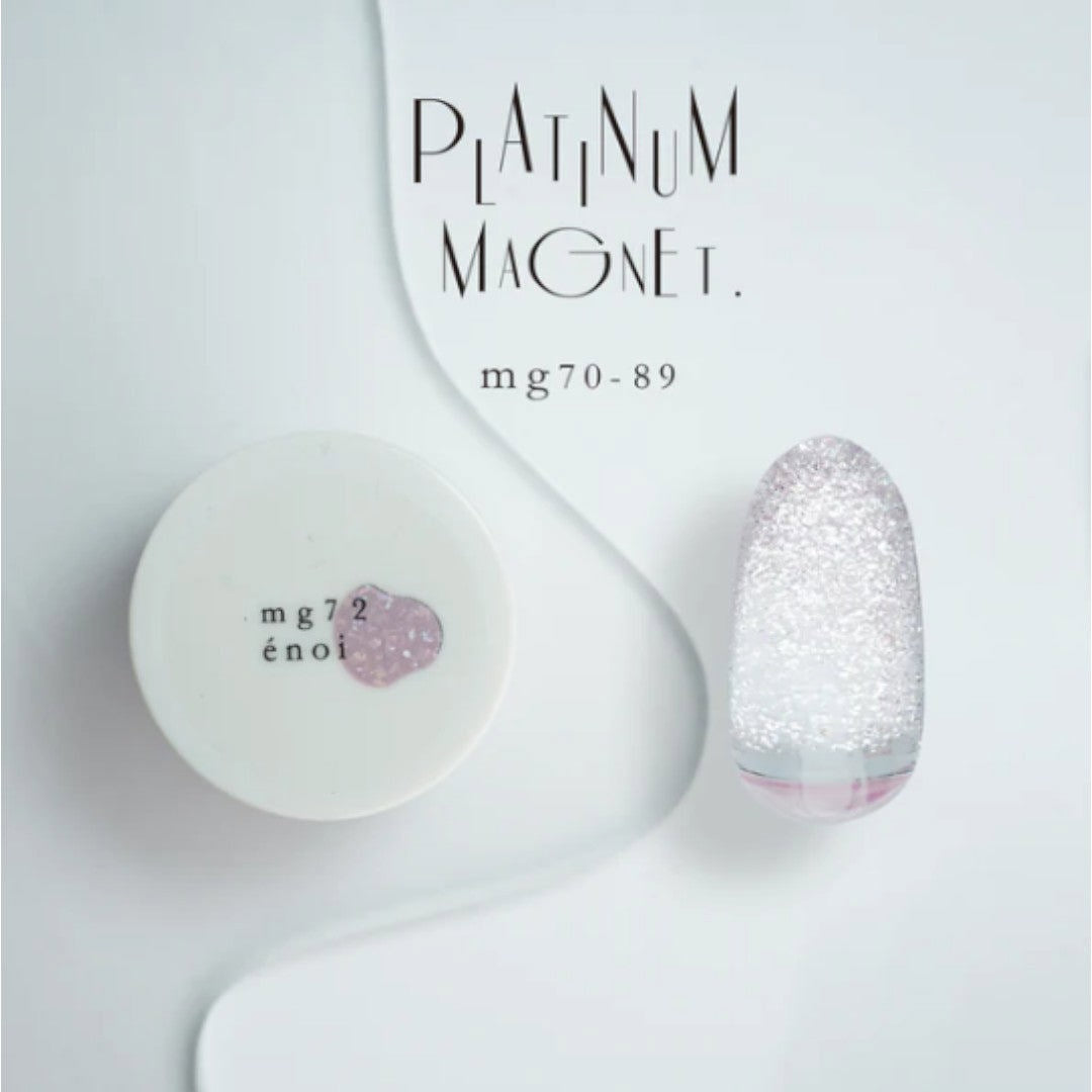 Enoi Cat Eye Gel Polish - Platinum Magnet #MG72