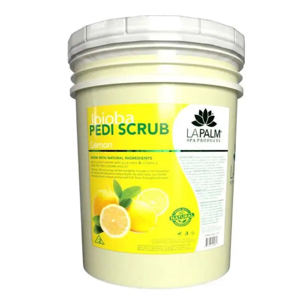 La Palm Pedi Gel Scrub - Lemon 5Gal Bucket
