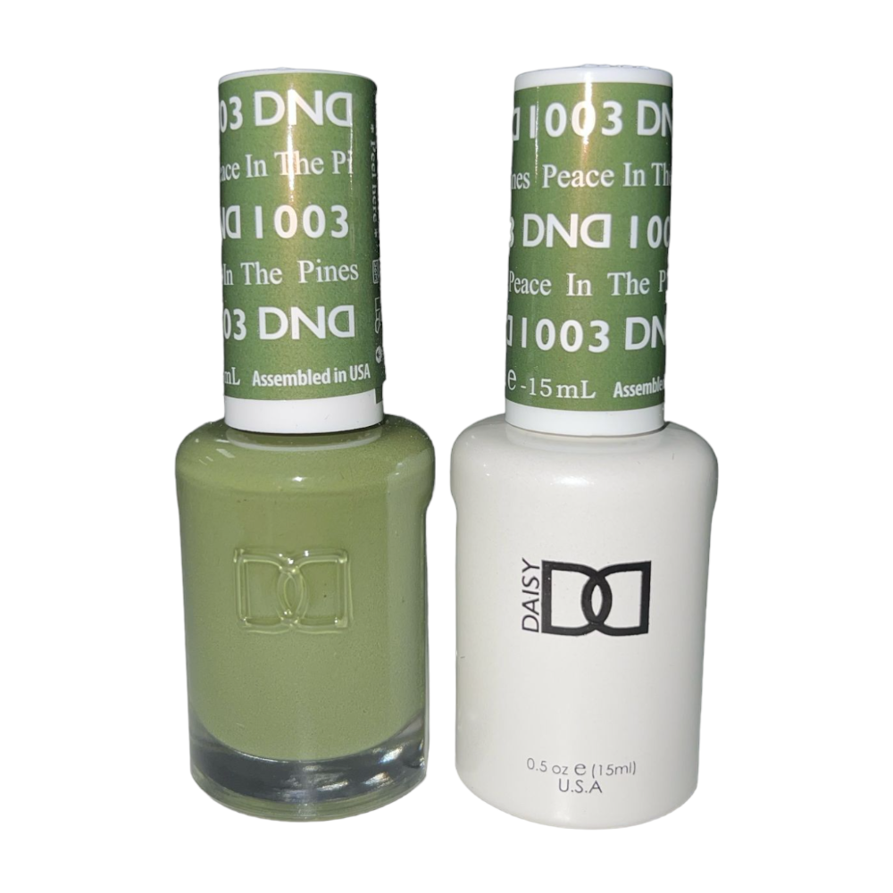 DND Gel & Lacquer Duo - Peace In The Pines #1003