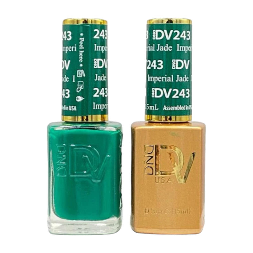 DND Diva Gel & Lacquer Duo - Imperial Jade #243