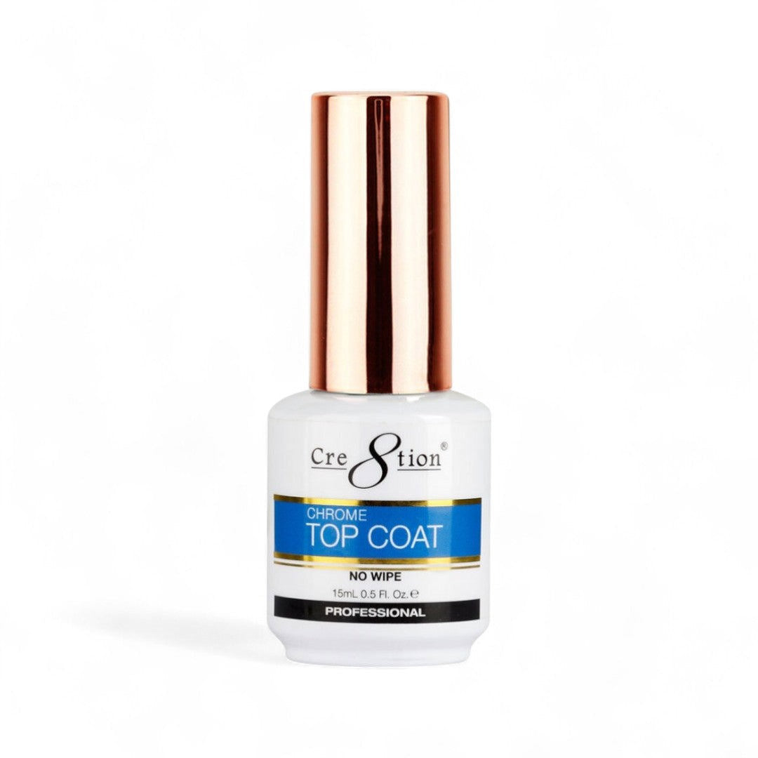 Cre8tion Gel Top Coat - No Wipe Chrome Top #09611