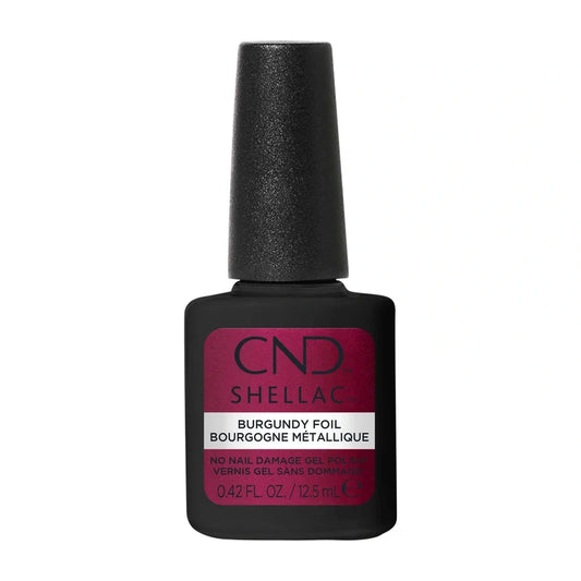 CND Shellac (HEMA/TPO-Free) - Burgundy Foil (0.42oz)