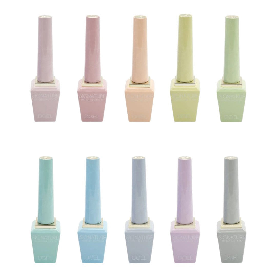 DGEL Signature Gel Polish #DS166-175 Cotton Candy Collection