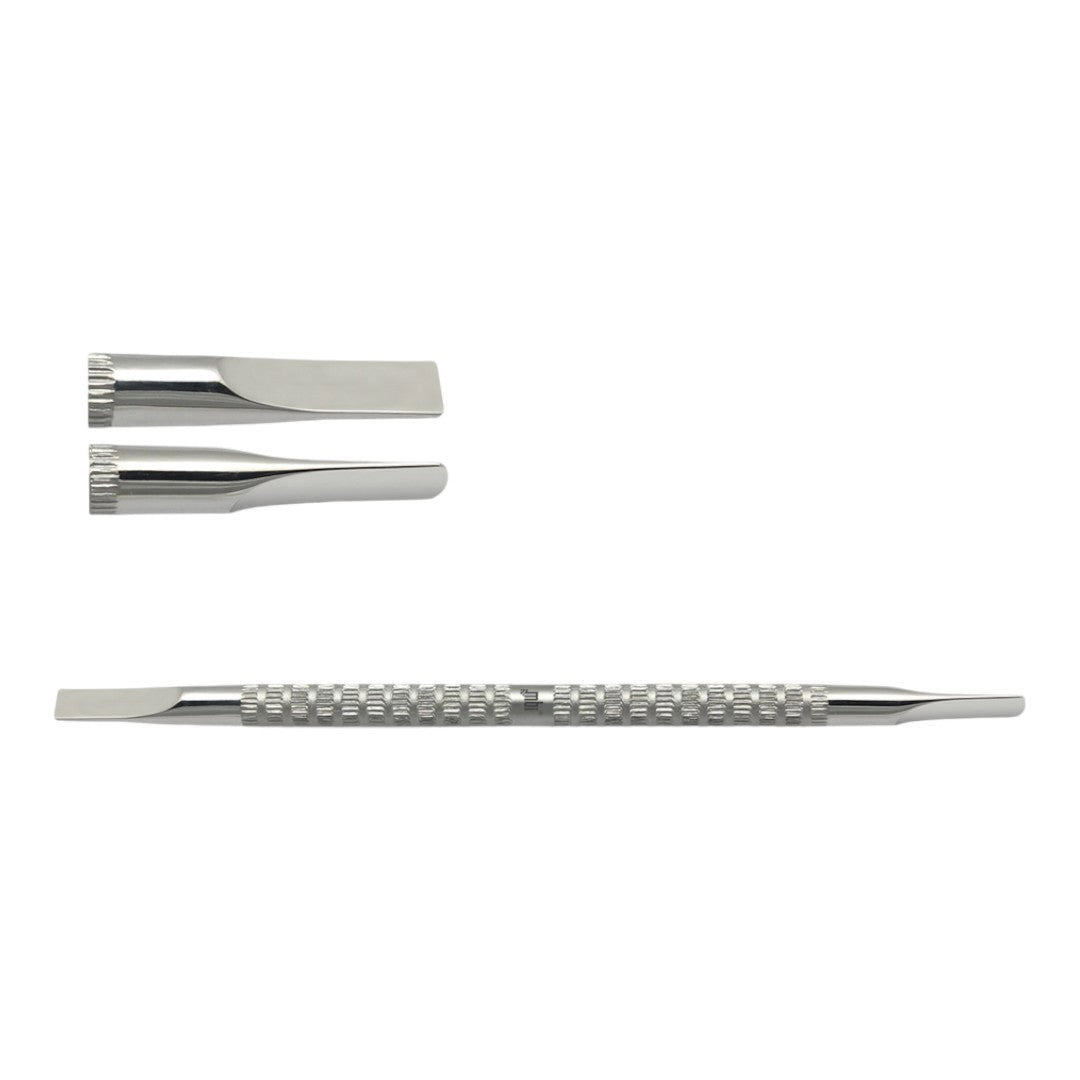 MBI-308 Flat Cuticle Pusher Double-Sided