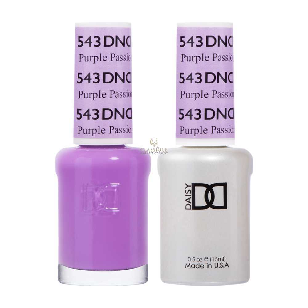 DND Gel & Lacquer Duo - Purple Passion #543