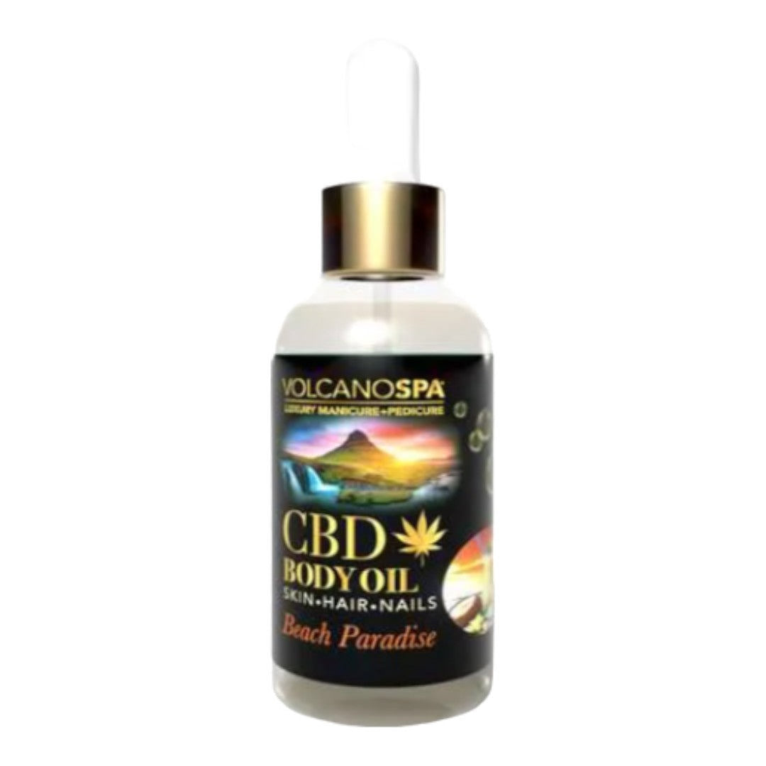 La Palm Volcano Spa Body Oil 4Oz - Beach Paradise
