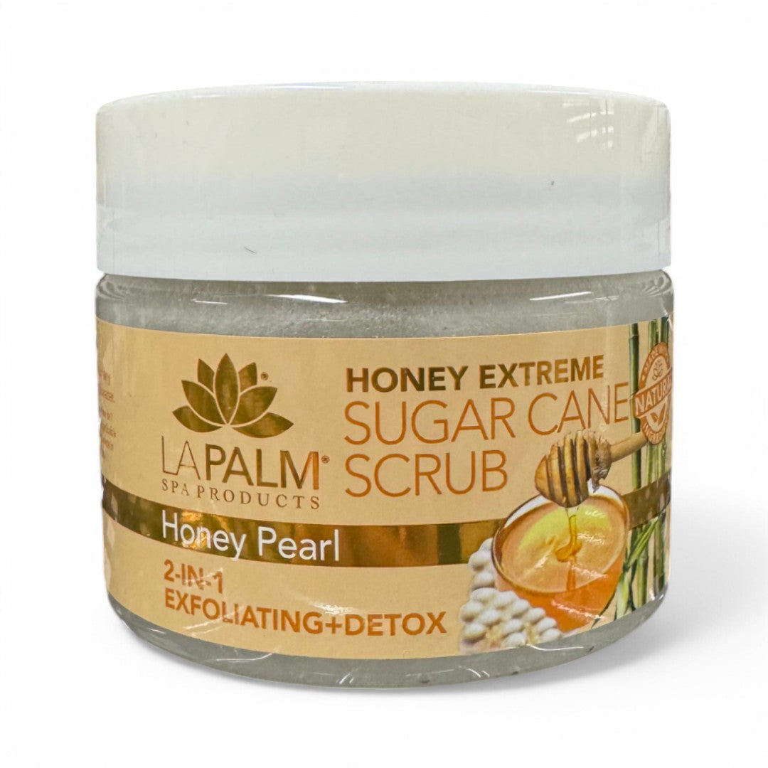 La Palm Honey Extreme Sugar Scrub Honey Pearl 12Oz