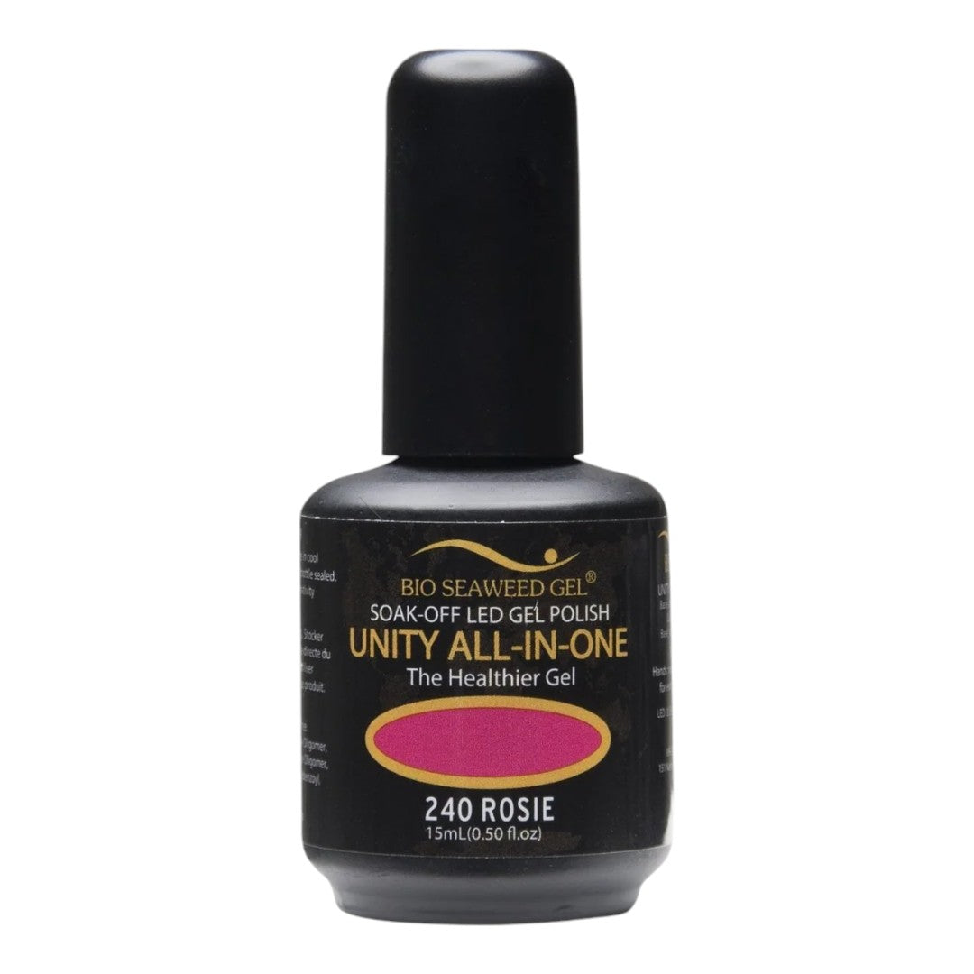 bio seaweed gel canada, soak off gel nail polish, bio seaweed gel polish, non toxic nail polish canada, Bio Seaweed Gel 240 Rosie