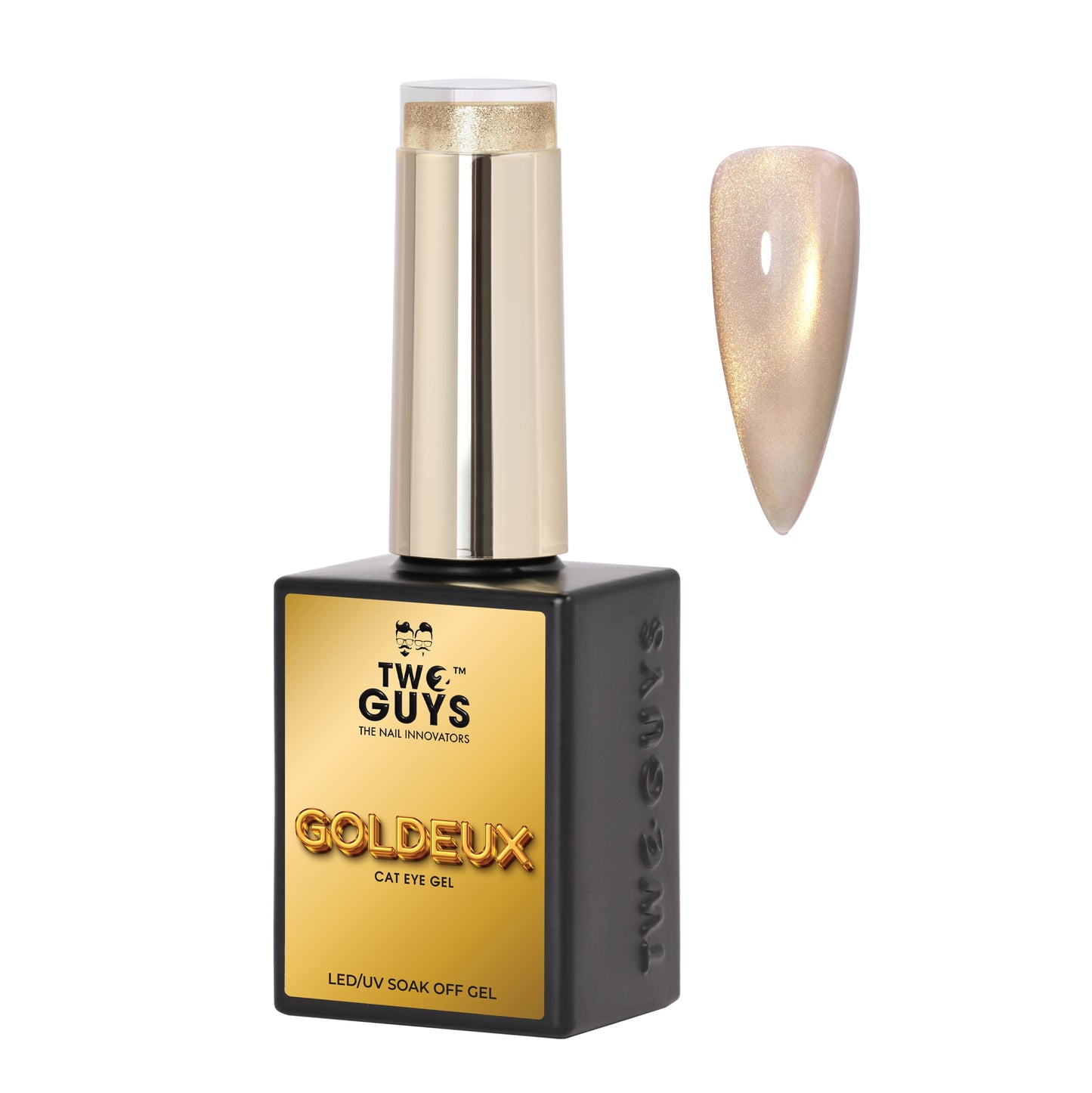 2Guys Cat Eye Gel - Gold (15ml) #GOLDEUX