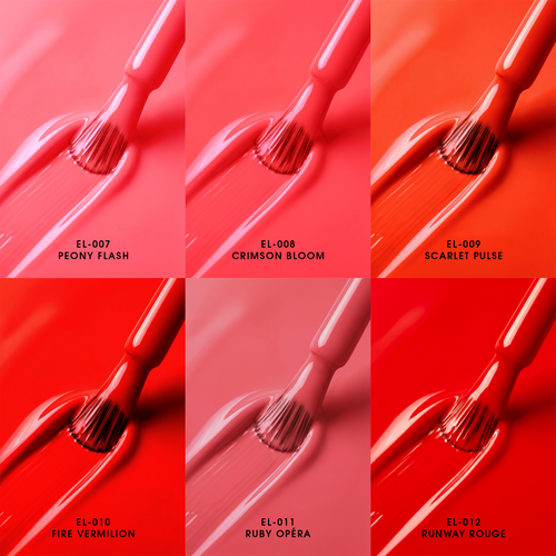 2Guys ELORA Gel Polish (HEMA, TPO, TMPTA-Free) - Auren Collection (6pcs) #EL007-012