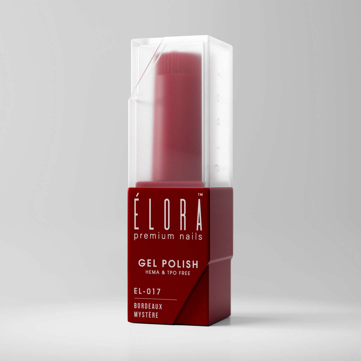 2Guys ELORA Gel Polish (HEMA, TPO, TMPTA-Free) - Bordeaux Mystere #EL017