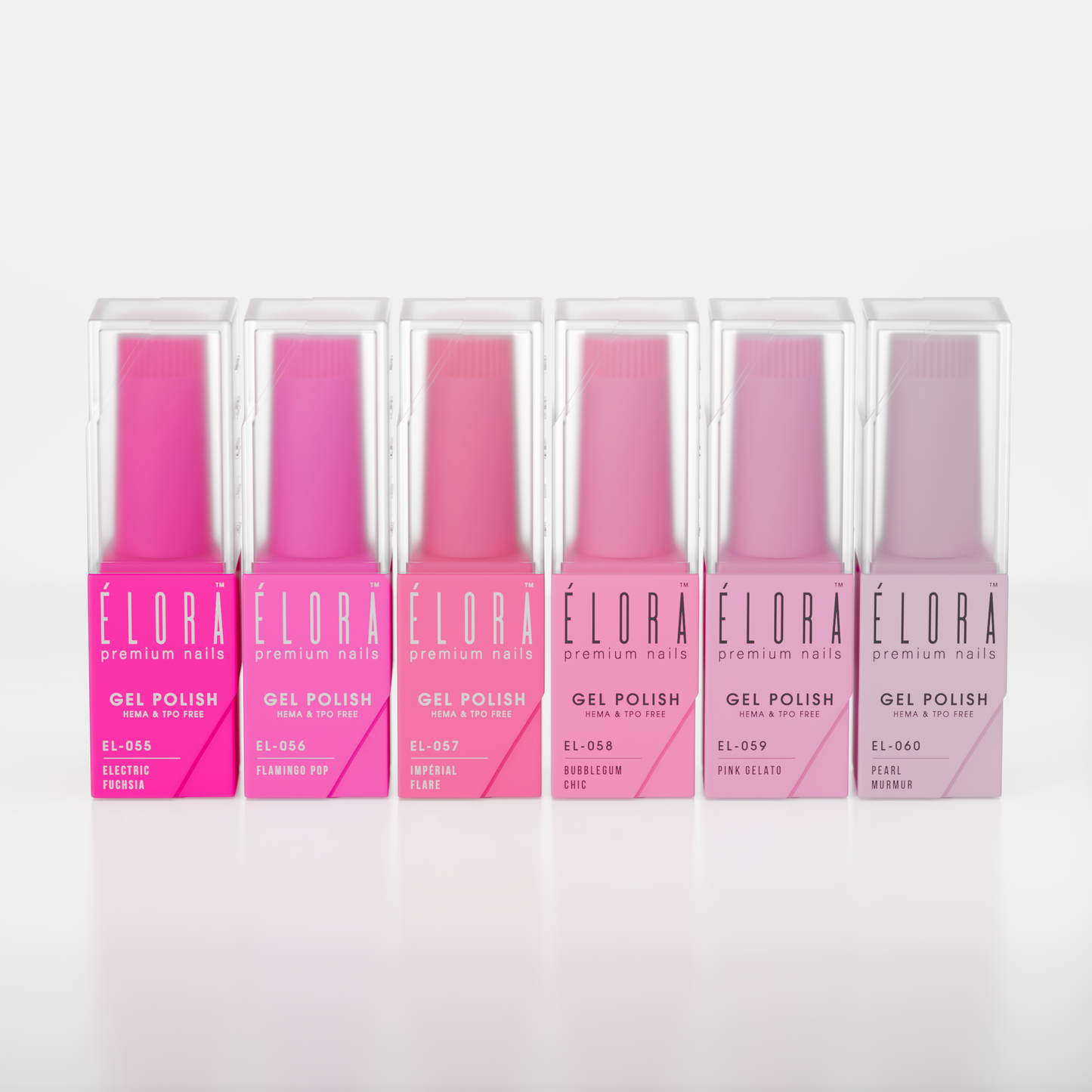 2Guys ELORA Gel Polish (HEMA, TPO, TMPTA-Free) - Eloria Collection (6pcs) #EL055-060
