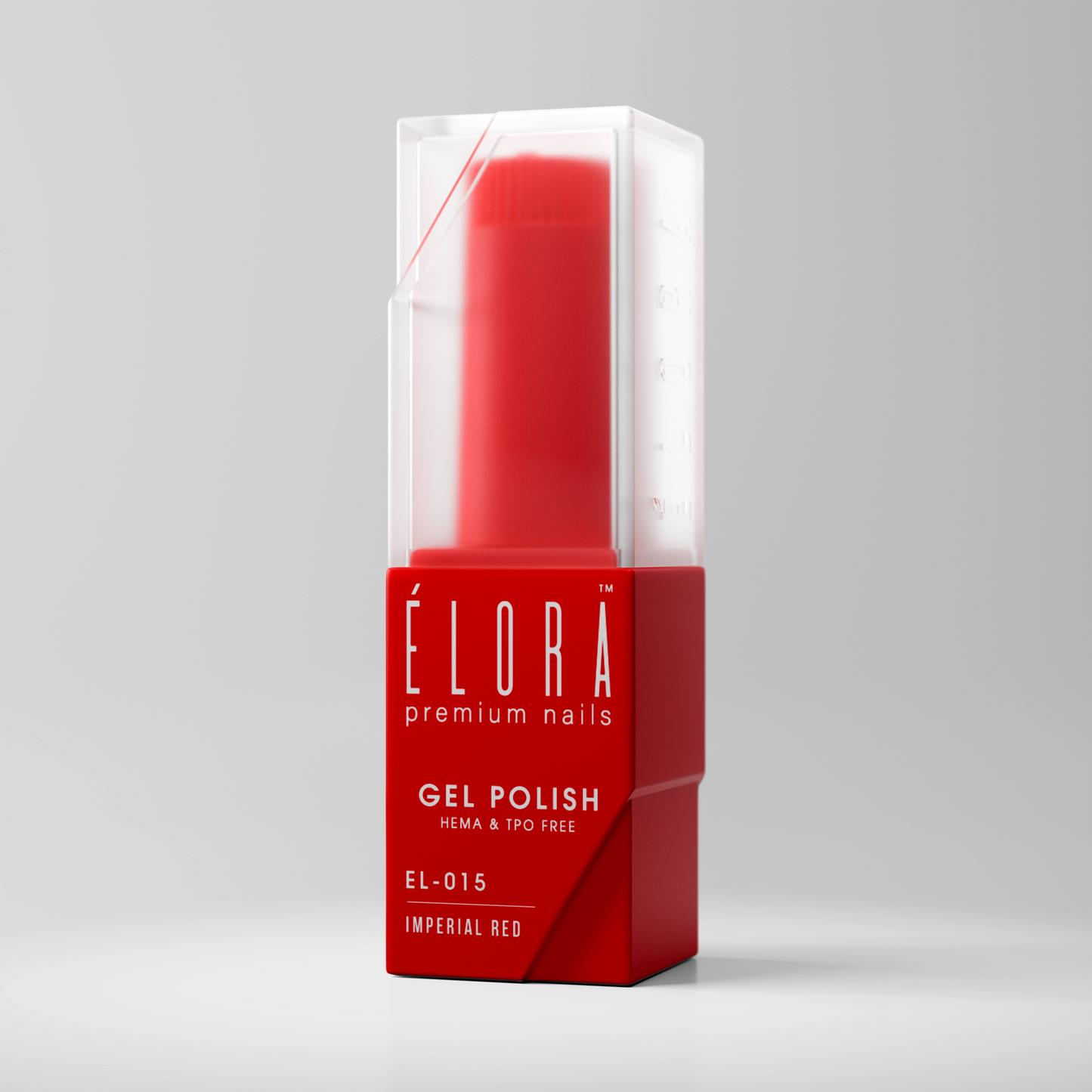 2Guys ELORA Gel Polish (HEMA, TPO, TMPTA-Free) - Imperial Red #EL015