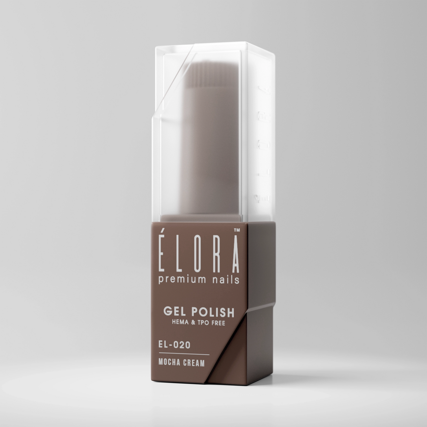 2Guys ELORA Gel Polish (HEMA, TPO, TMPTA-Free) - Mocha Cream #EL020