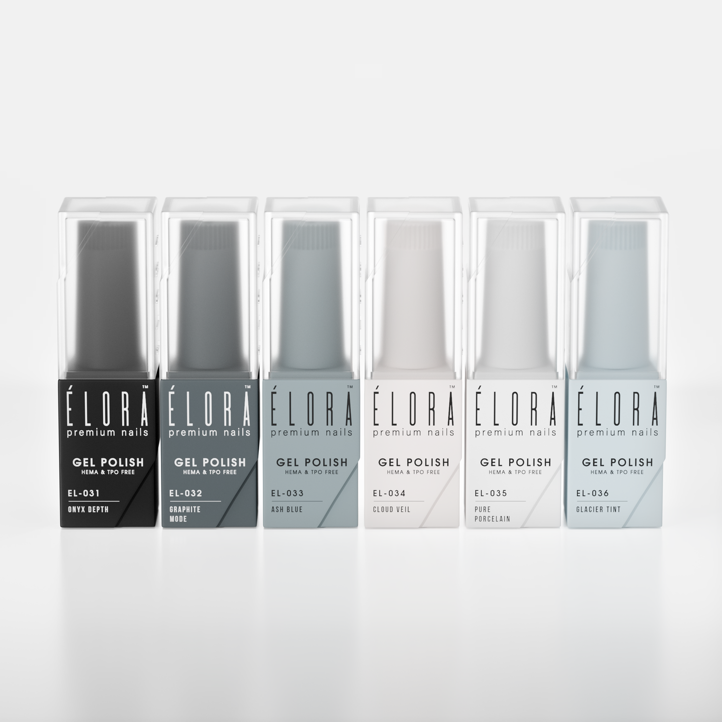 2Guys ELORA Gel Polish (HEMA, TPO, TMPTA-Free) - Veyron Collection (6pcs) #EL031-036