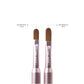 2Guys Plex Gel Brush #2 - Kolinsky