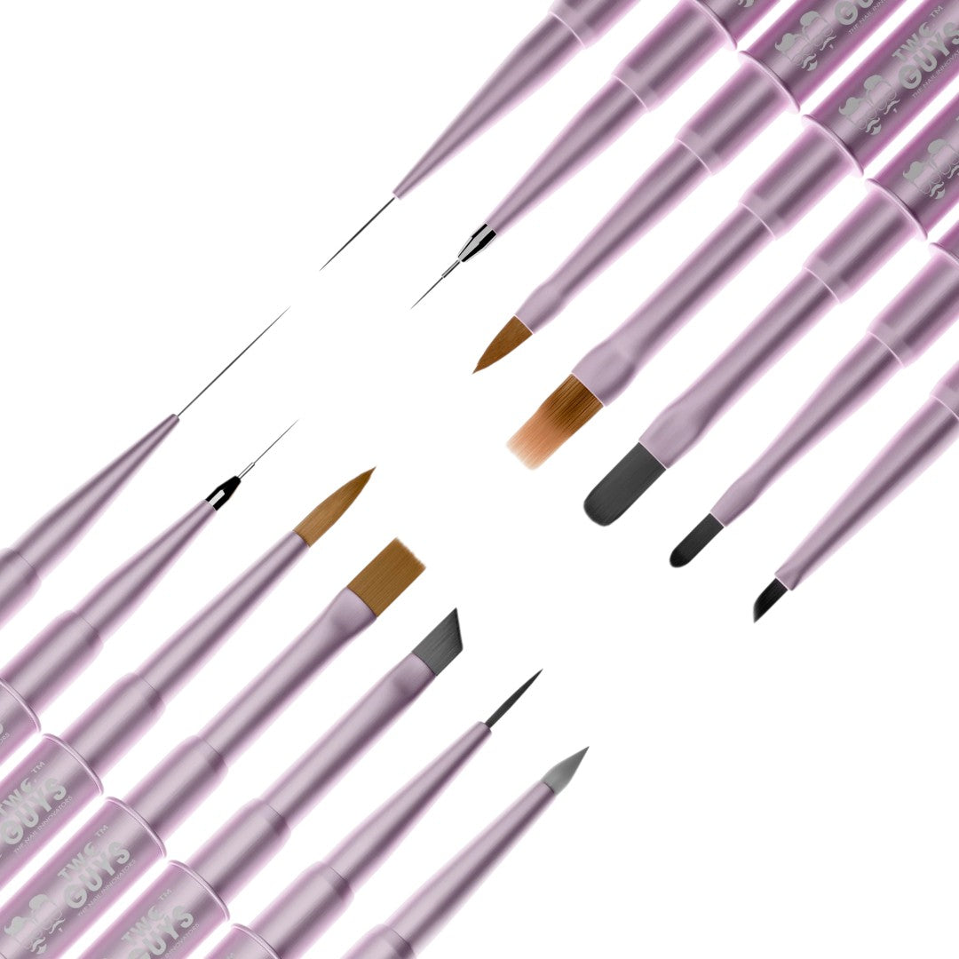 2Guys Premium Art Brush Set V.3 (7 Brushes - 14 Functions)