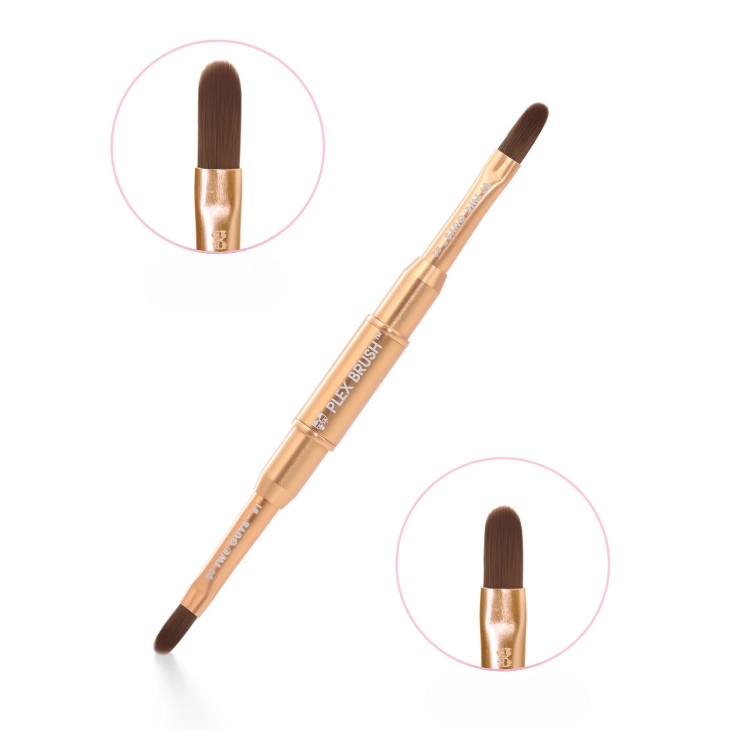 2Guys Plex Gel Brush #2 - Kolinsky