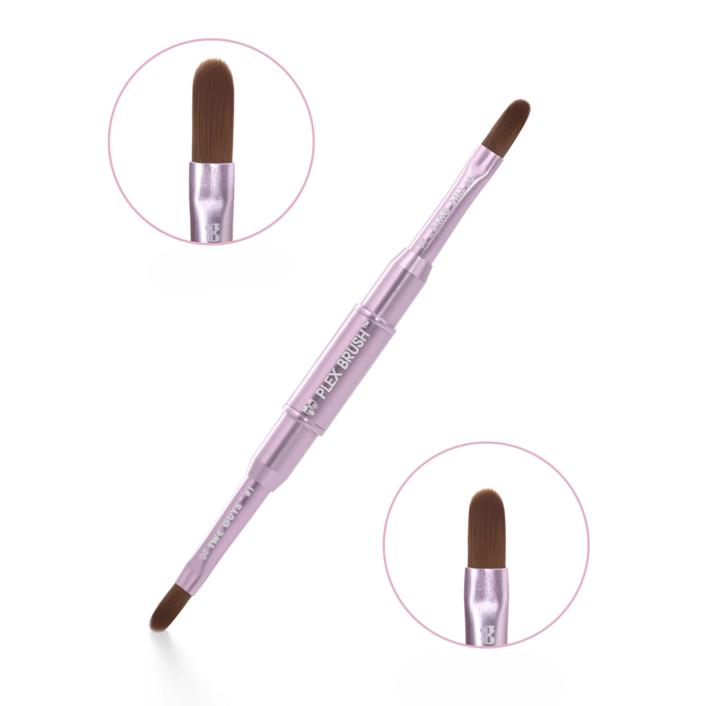 2Guys Plex Gel Brush #2 - Kolinsky