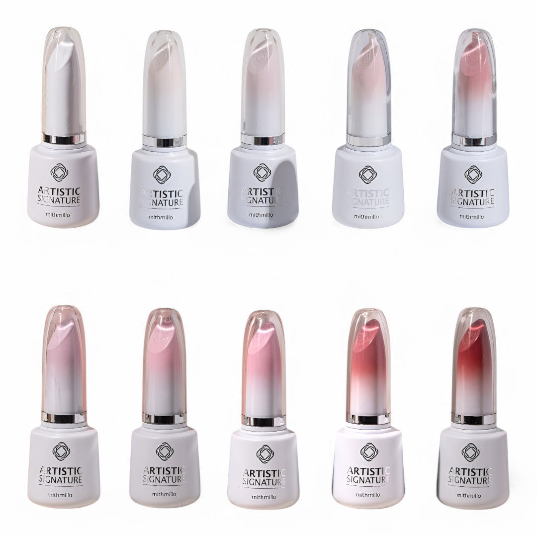Mithmillo Non-Wipe Syrup Gel Polish #MS01-10 Rosy Dawn Collection