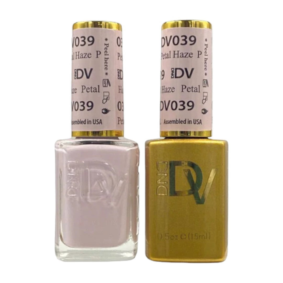 DND Diva Gel & Lacquer Duo - Petal Haze #039