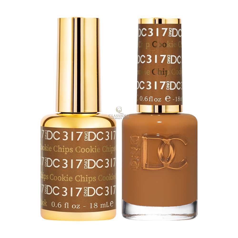 DND DC Gel & Lacquer Duo - Cookie Chips #317