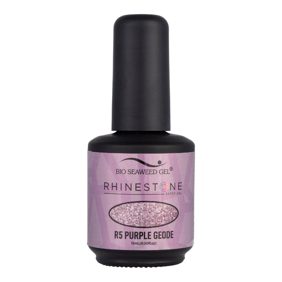 Bio Seaweed Gel Rhinestone #R5 Purple Geode
