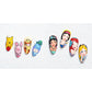 Dino It's Nail O'clock Poster Painting Gel Set (20 Colours)