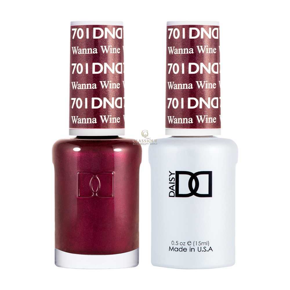 DND Gel & Lacquer Duo - Wanna Wine #701