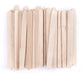 Silver Star Wooden Wax Sticks - Spatula Junior (Pack of 50) #FH-MB2