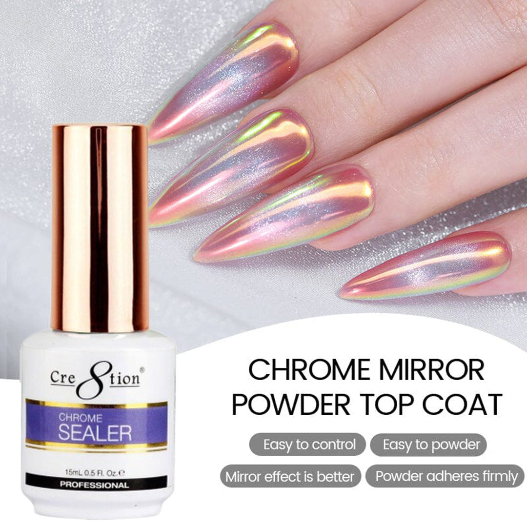 Cre8tion Gel Top Coat - Chrome Sealer #09609