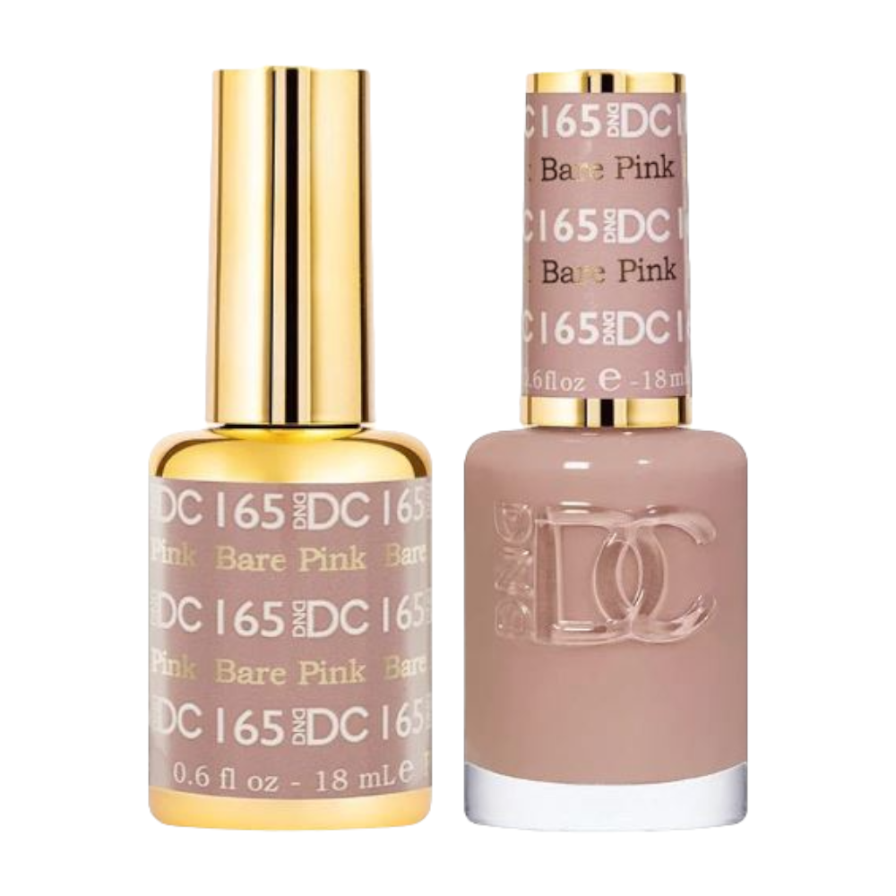 DND DC Gel & Lacquer Duo - Bare Pink #165