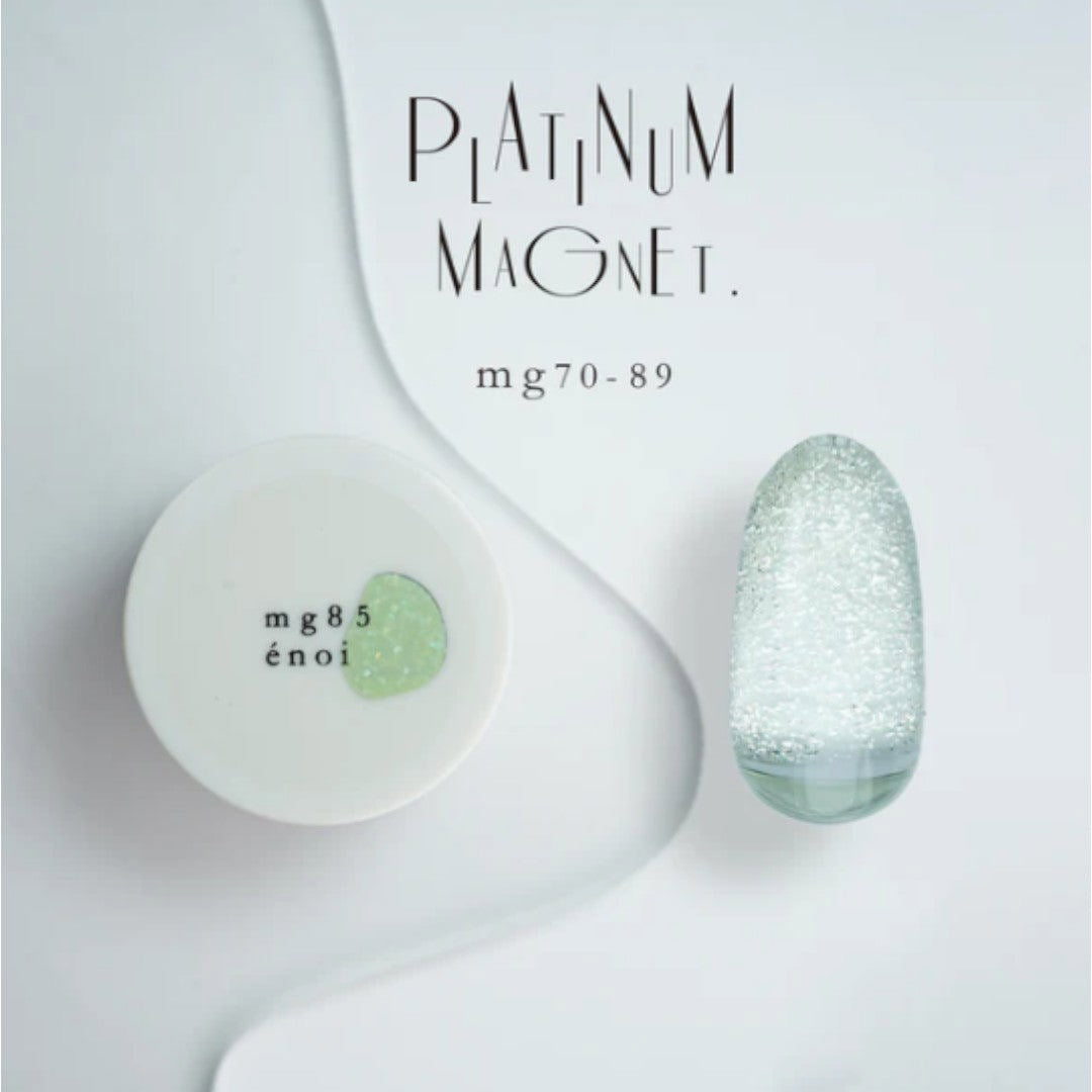Enoi Cat Eye Gel Polish - Platinum Magnet #MG85