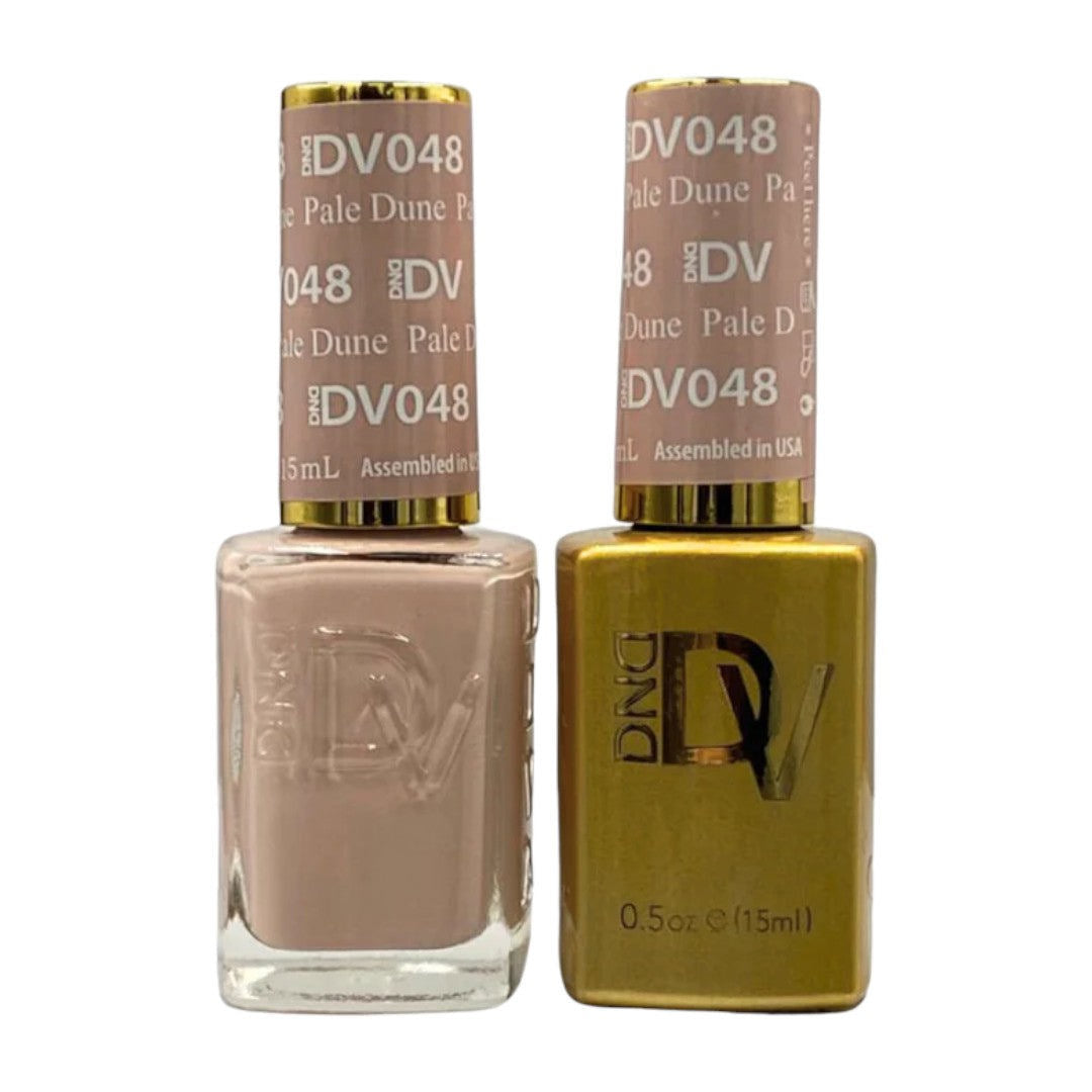 DND Diva Gel & Lacquer Duo - Pale Dune #048