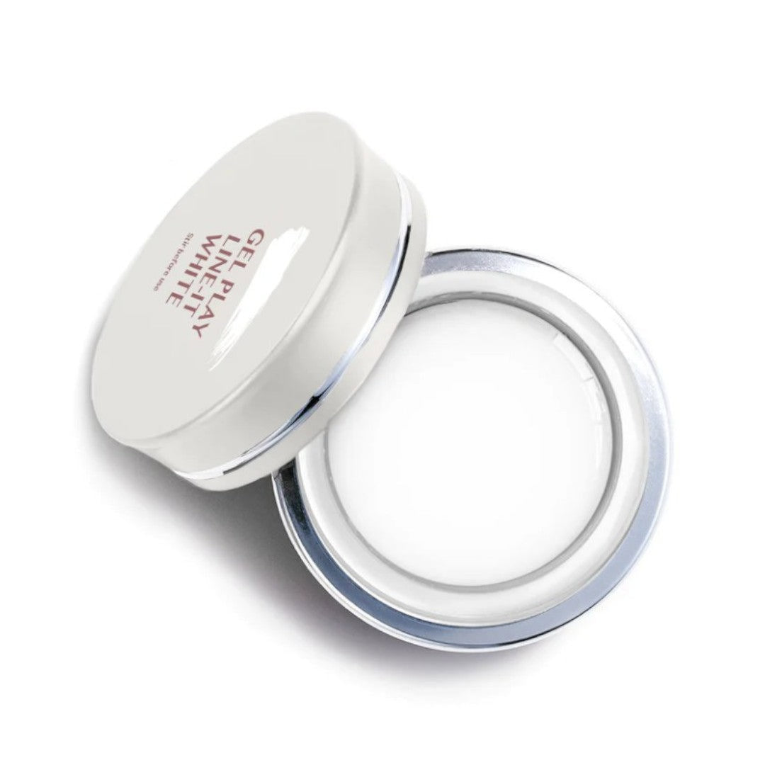 Akzéntz UV/LED Gel Play - Paint Line-It White 0.14Oz