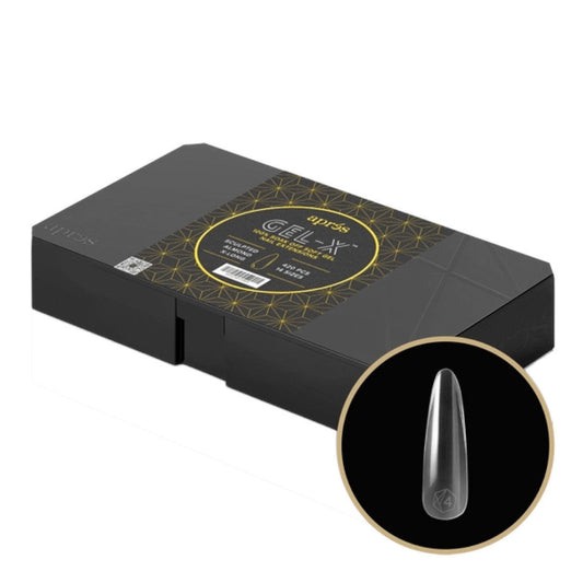 Apres Gel-X Tips Box 2.0 - Sculpted Almond Extra Long (420Pcs)