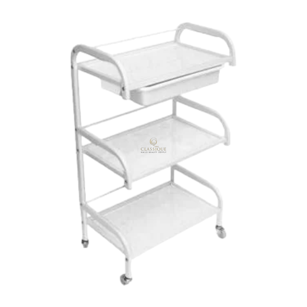 Facial Trolley 3 Tier #4238 - Clear