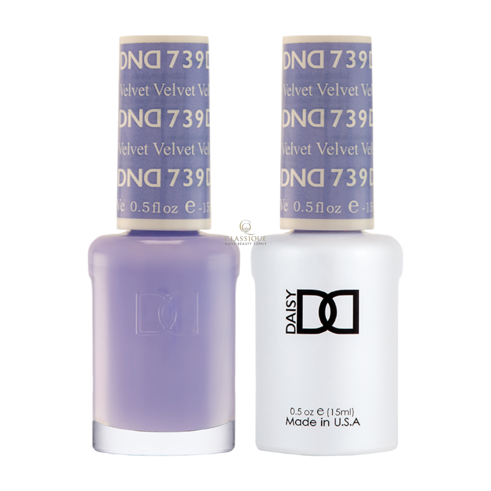 DND Gel & Lacquer Duo - Velvet #739