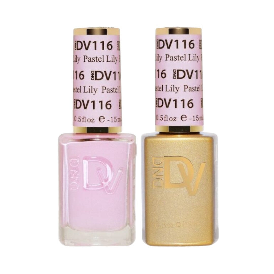 DND Diva Gel & Lacquer Duo - Pastel Lily #116