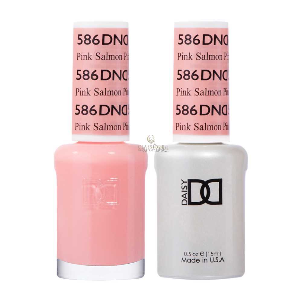 DND Gel & Lacquer Duo - Pink Salmon #586