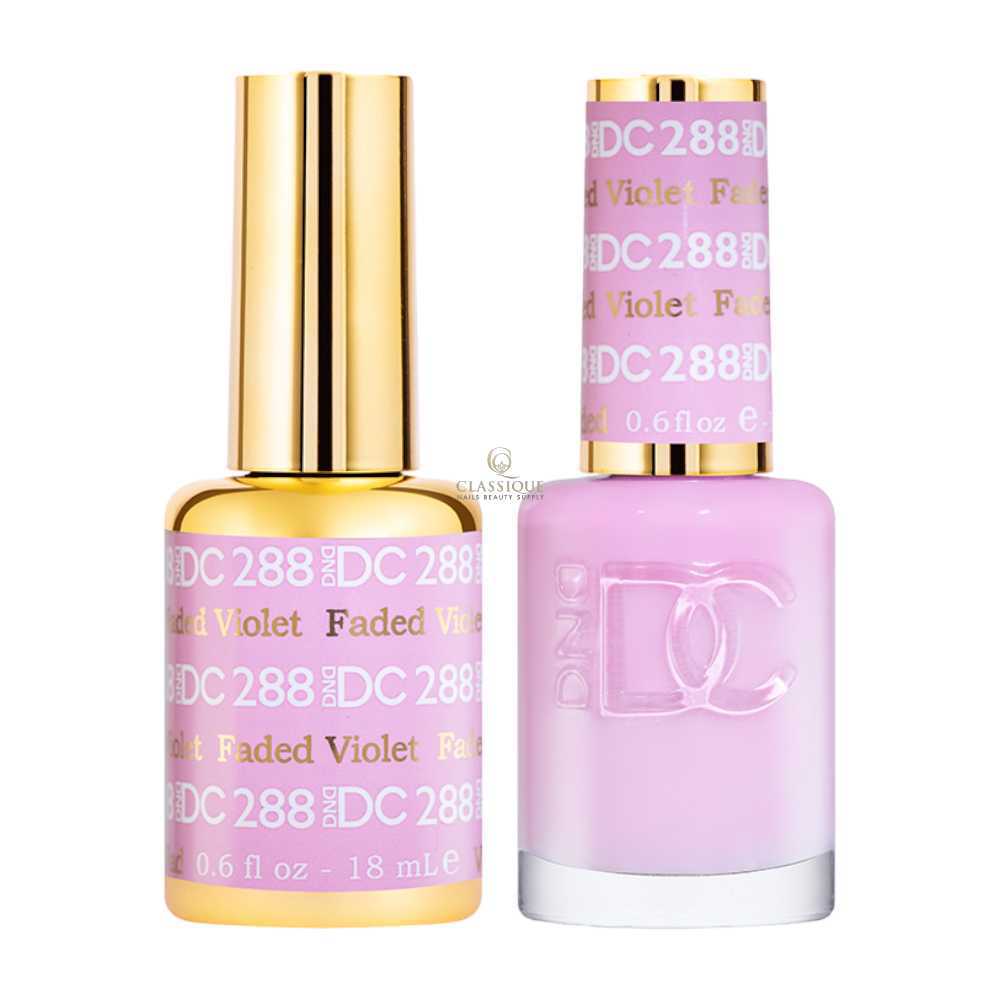 DND DC Gel & Lacquer Duo - Faded Violet #288