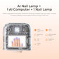 ONAIL 1 Pro Max-Rechargeable AI Nail Lamp - White