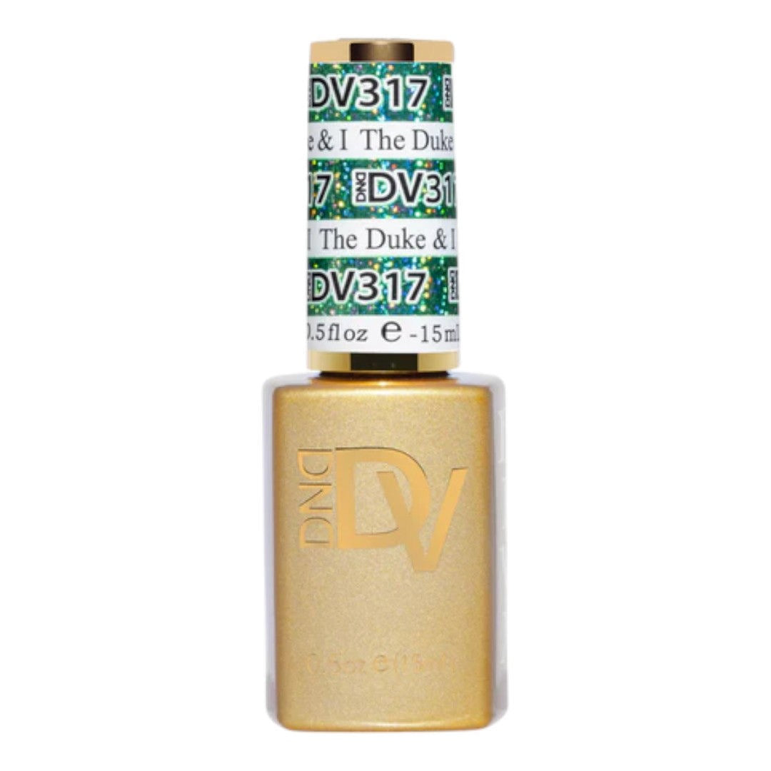 DND Diva Platinum Gel Polish - The Duke & I #317